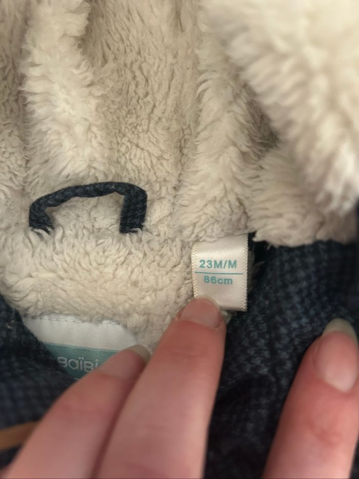 Manteau hiver doudoune Okaidi 23 mois - photo numéro 3