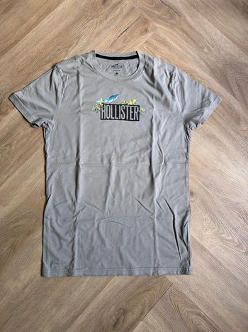 T shirt gris imprimé