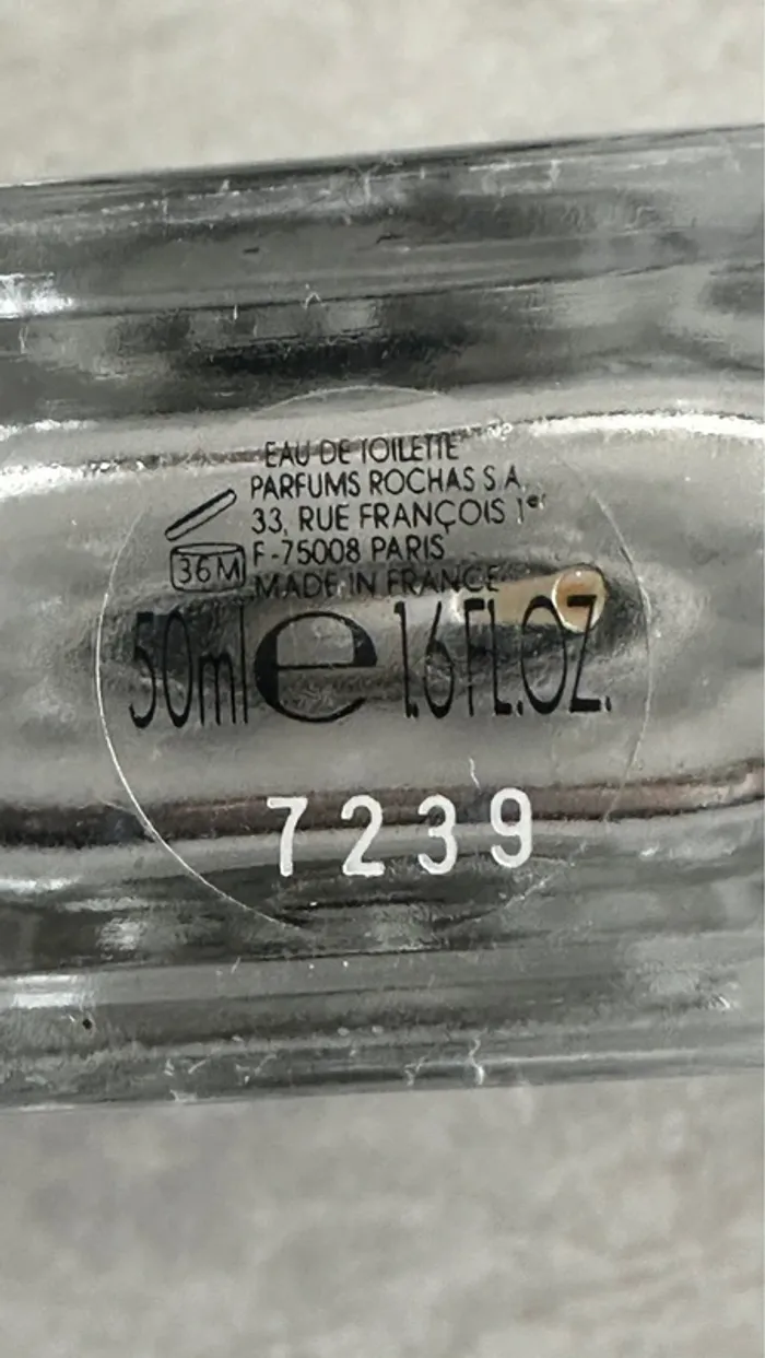 🤩 flacon vide idéal collectionneur🤩 Eau de toilette 50 ml Désir de Rochas pour femme - photo numéro 3