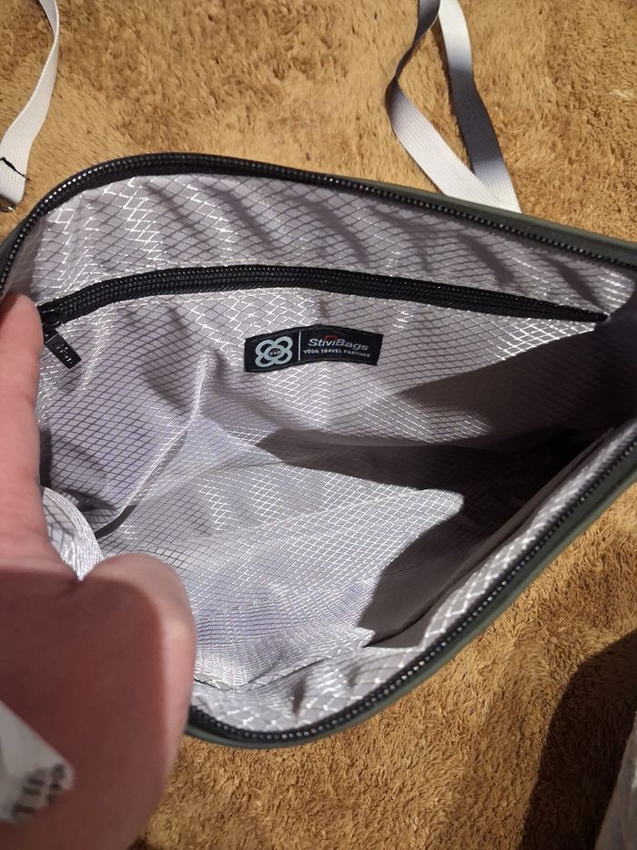 Sac bandoulière kaki mixte - photo numéro 4