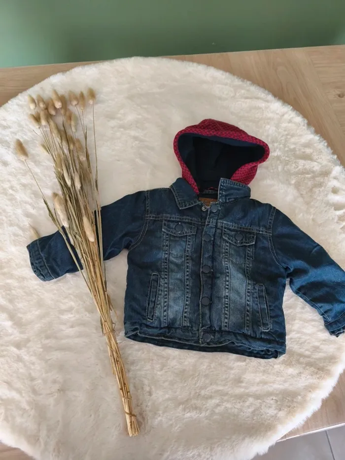 Veste en jeans chaude