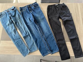 Lot 3 jeans gemo 14 ans