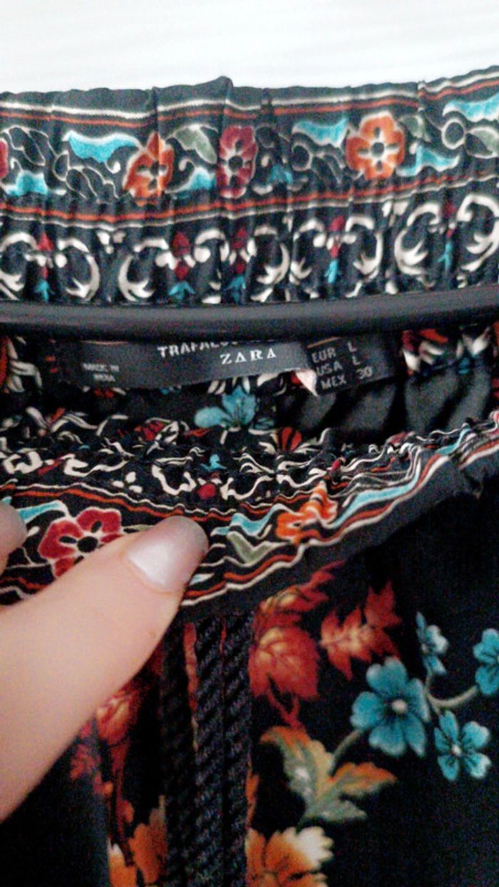 🔥 NEUF pantalon Palazzo jambes larges zara - photo numéro 5