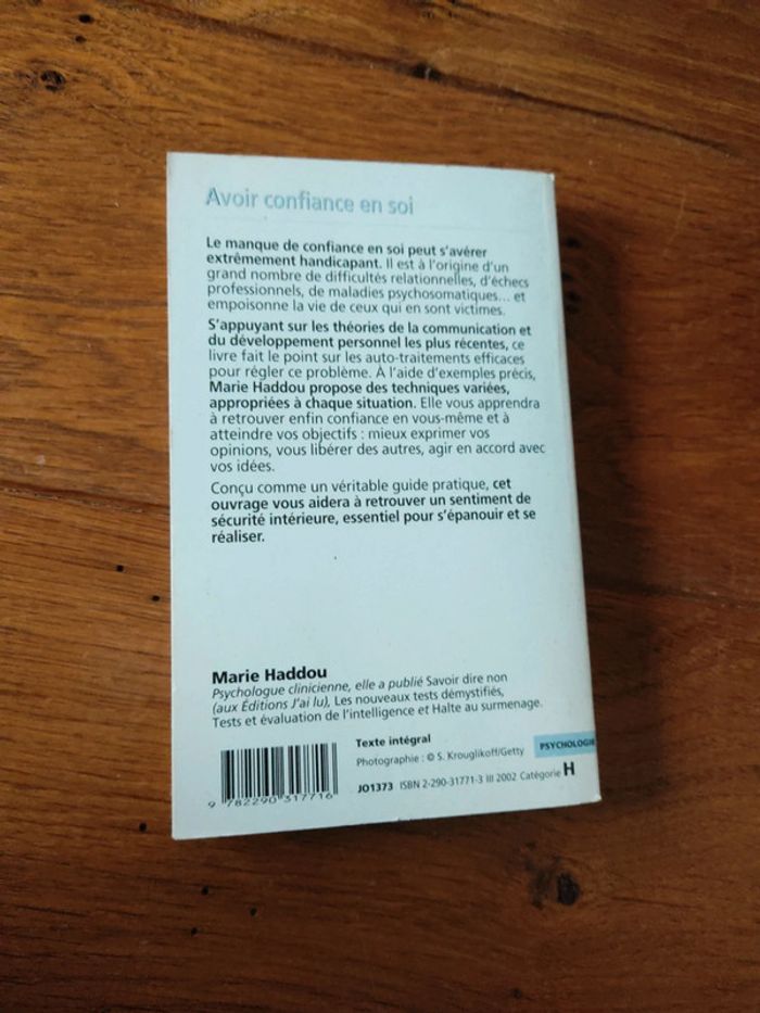 Avoir confiance en soi - photo numéro 2