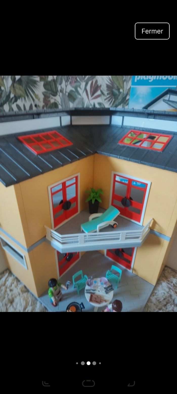 Maison moderne playmobil  9266 - photo numéro 4