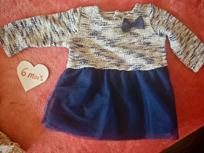 Lot deux robes 6 mois - photo numéro 3
