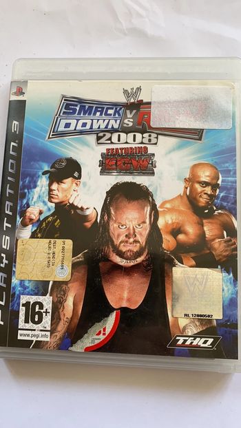 smack down vs raw 2008 ps3