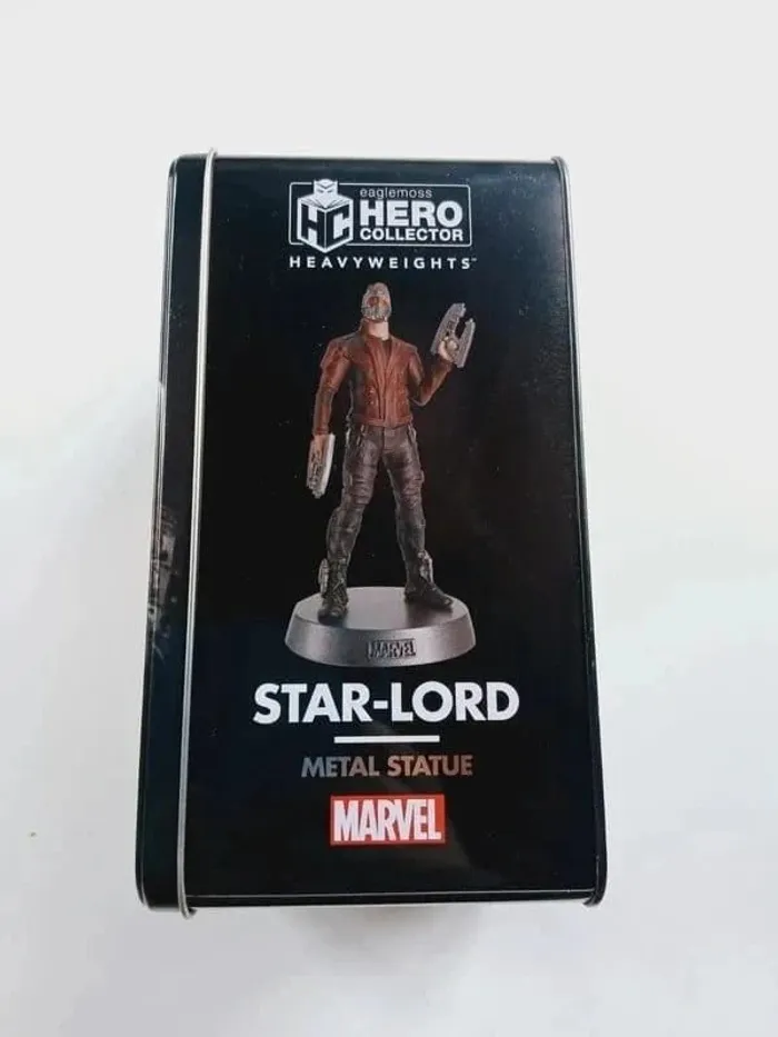 Hero Collector Eaglemoss Marvel Heavyweights Collection Star Lord Metal Statue - photo numéro 3