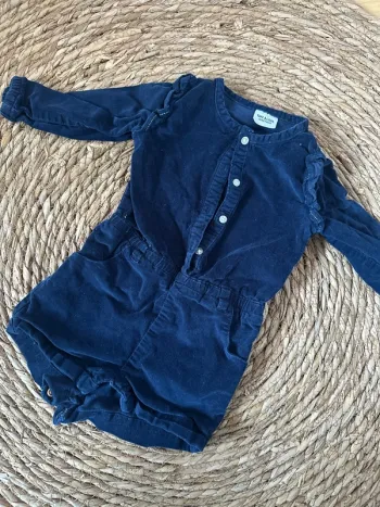 Magnifique combishort bleue