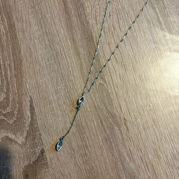 Collier argenté 🌿