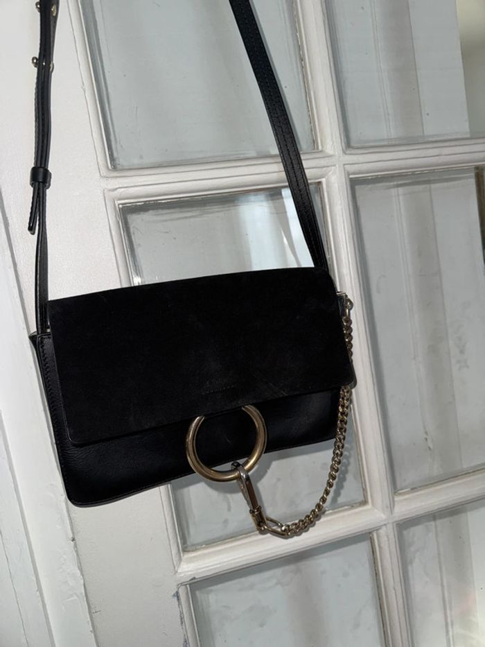 sac chloe modèle Faye Cuir et daim Avec le dustbag - photo numéro 12