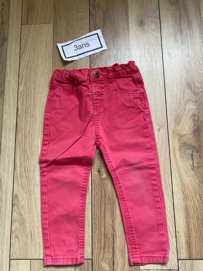 Pantalon léger rose 36 mois