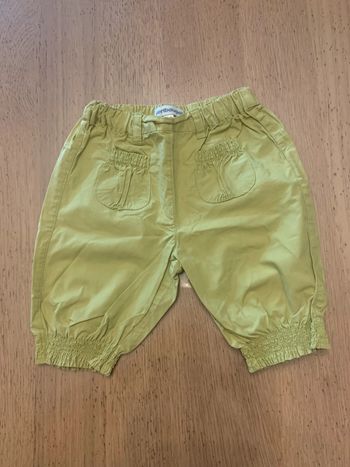 Pantalon fin vertbaudet vert 12 mois