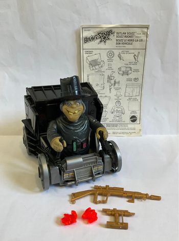 Figurine Bravestarr Outlaw Scuzz vintage