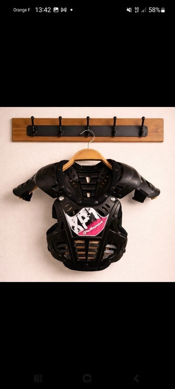 Plastron protection motocross enfant Polisport – Protection torse & épaules