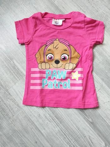 T shirt pat patrouille 12 mois