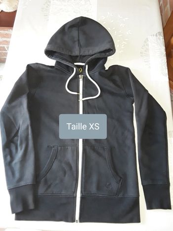 🔵 Veste à capuche Noir Taille XS 🔵