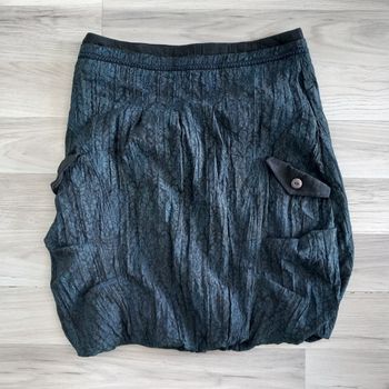 Jupe courte turquoise foncé Clara Vitti taille 38