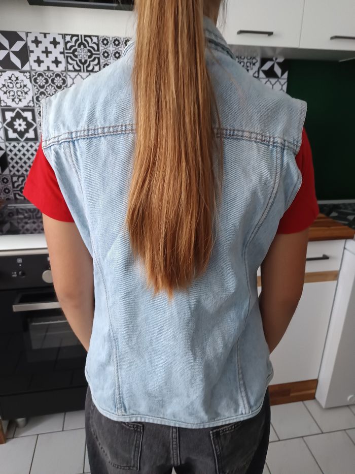 Veste en jean en très bon état - photo numéro 5