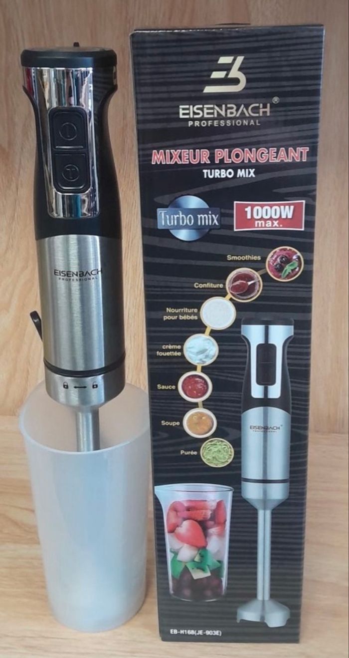 Mixeur plongeant INOX Neuf - photo numéro 5