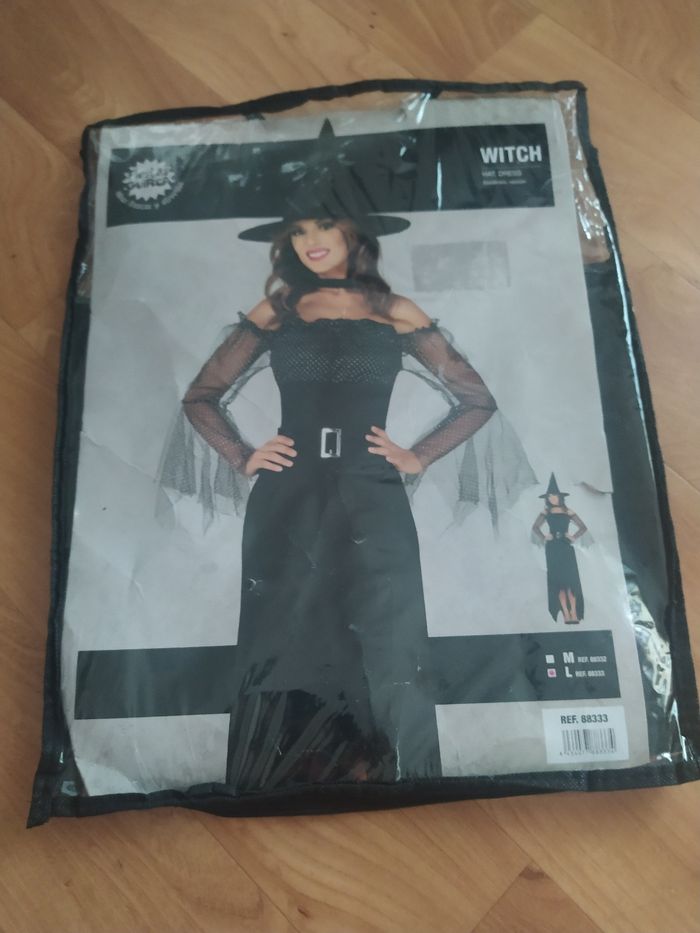 Costume femme sorcière