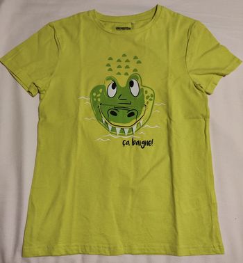 Tee shirt manches courtes Orchestra crocodile Taille 12 ans neuf