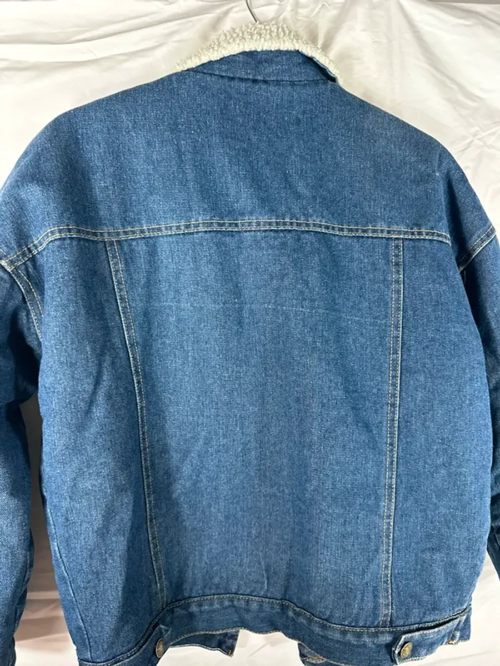 Veste en jean YesStyle – Doublée moumoute, stylée & chaude - photo numéro 6