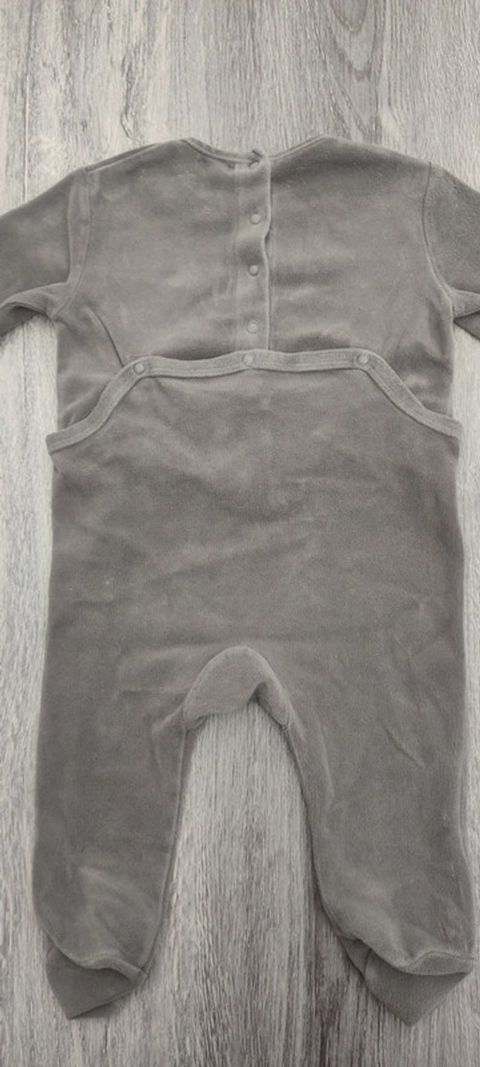Pyjama velours 12M - photo numéro 4