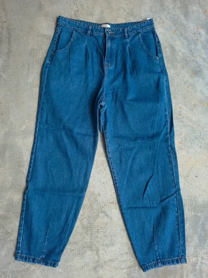 Jean bouffant bleu moyen DTT