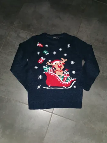 Pull motif Noël