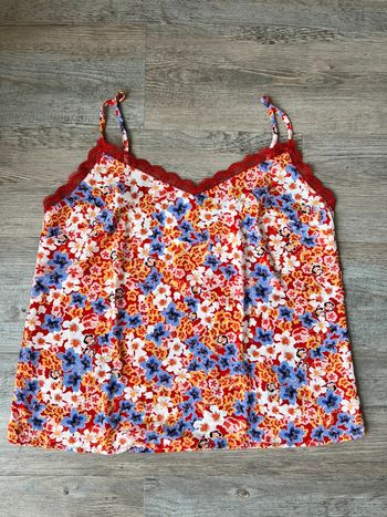 Débardeur fleuri femme