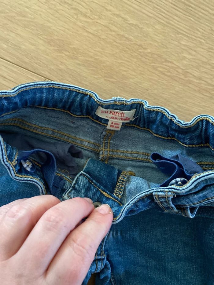 Jeans coeur dpam - photo numéro 4