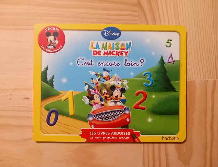 Livre Ardoise La Maison De Mickey Hachette Collection