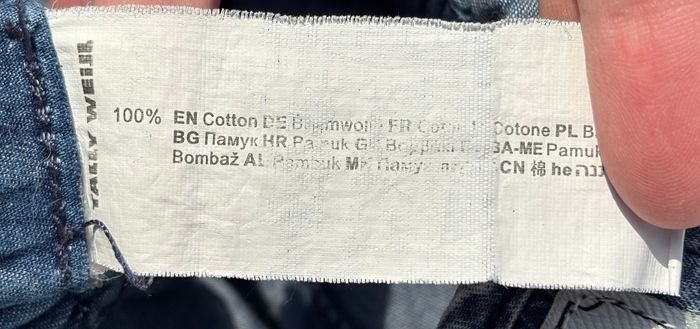 💙 Combishort effet jean – Taille 32 (XXS) - photo numéro 7