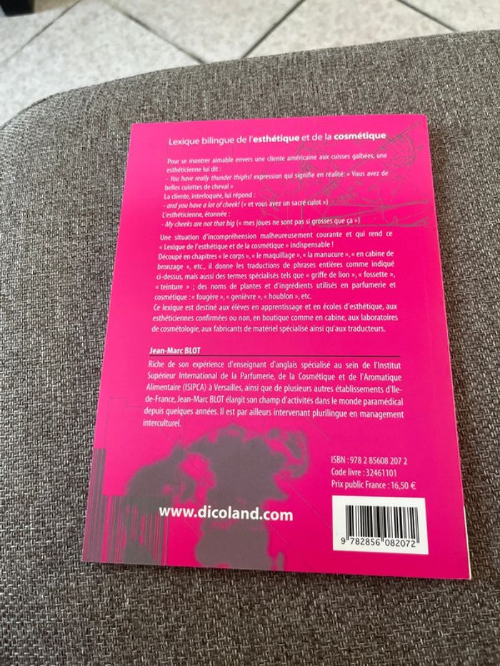 Lexique bilingue esthétique cosmétique - photo numéro 2