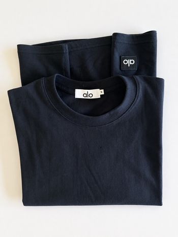 T-Shirt Noir Aloyoga