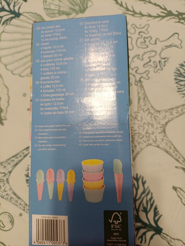 Set à glace 9 pièces - photo numéro 4