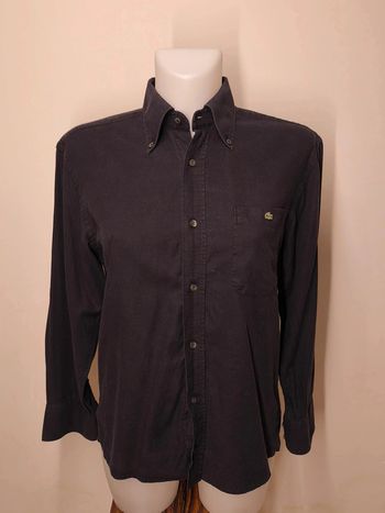 Chemise Lacoste Femme Taille 38 Bleu