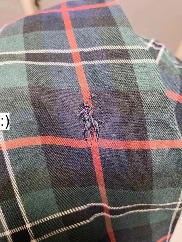 Chemise Ralph Lauren vintage à carreaux – Tendance Y2K - photo numéro 9