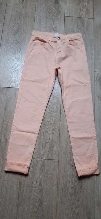 Pantalon skinny abricot kiabi 12 ans neuf jamais porté