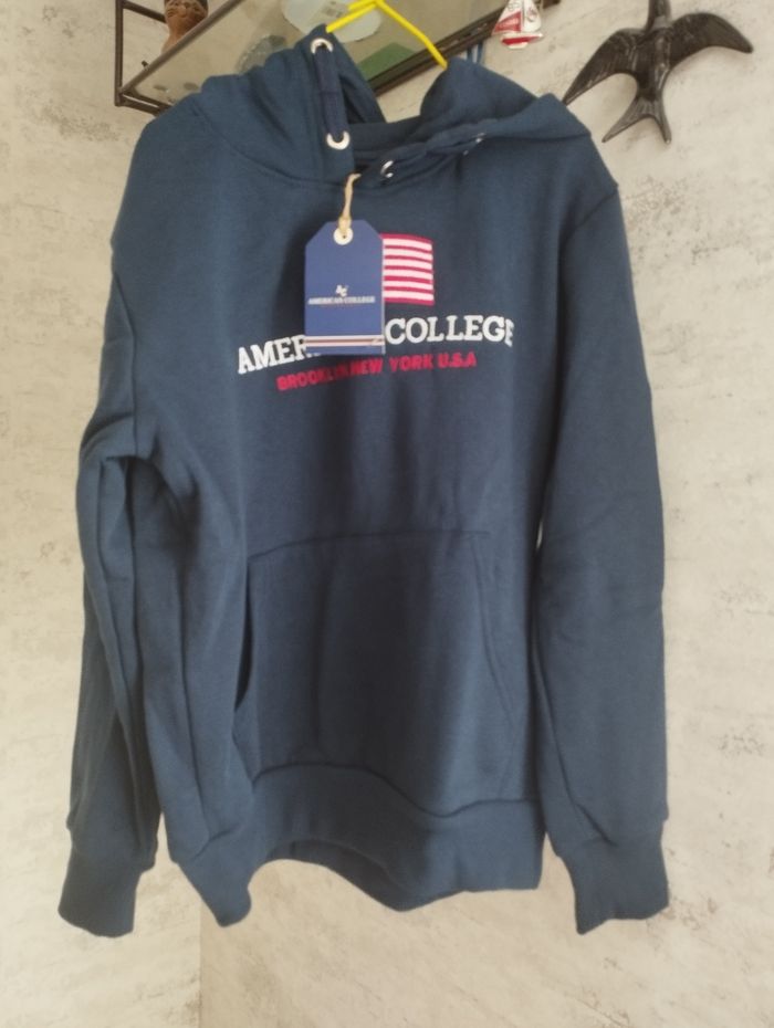 Sweat american x collège 12 ans neuf
