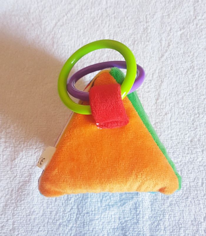 Triangle éveil tissu - photo numéro 2