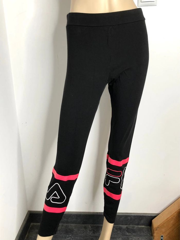 Joli legging coton stretch fila taille L