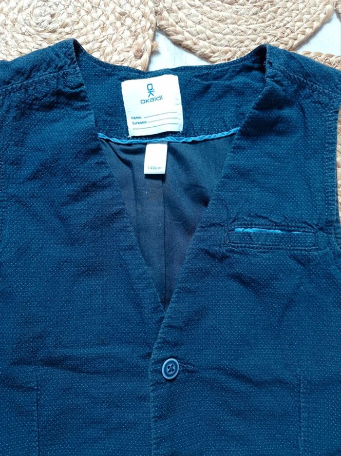 Gilet cérémonie garçon 10 ans - photo numéro 3