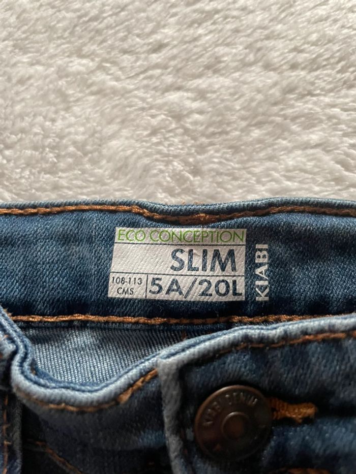 Jean slim taille 5 ans Kiabi - photo numéro 3