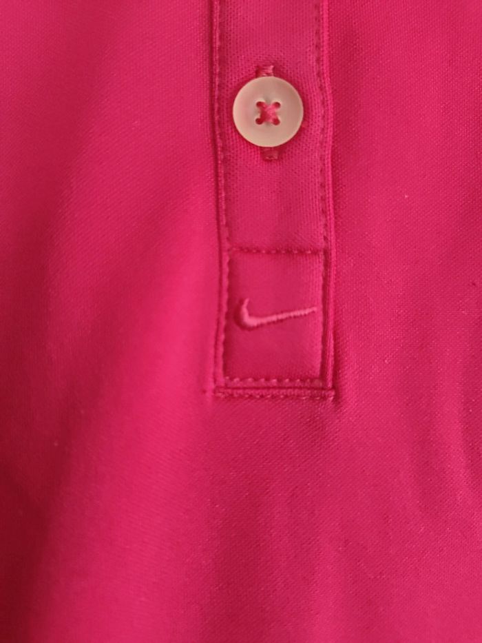 T-shirt Nike golf rose foncé - photo numéro 2