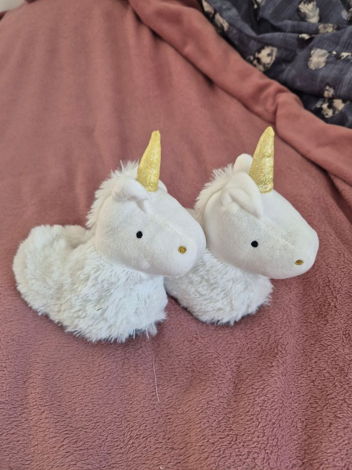 Chaussons licorne