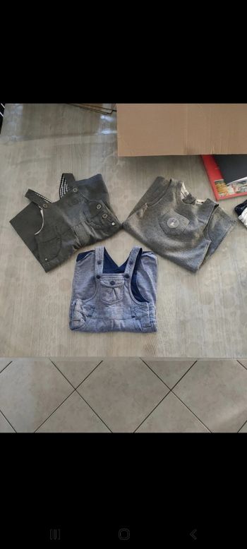 Lot 3 salopettes