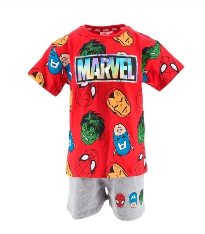 Ensemble t shirt+ short Marvel - photo numéro 4