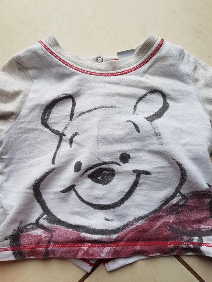 T-shirt manches longues garçon 3 mois - photo numéro 2